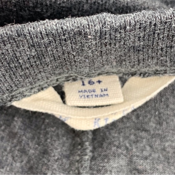 Lands' End Kids Grey Jersey Knit Skirt with Hidden Shorts, 16+ - Picture 10 of 12